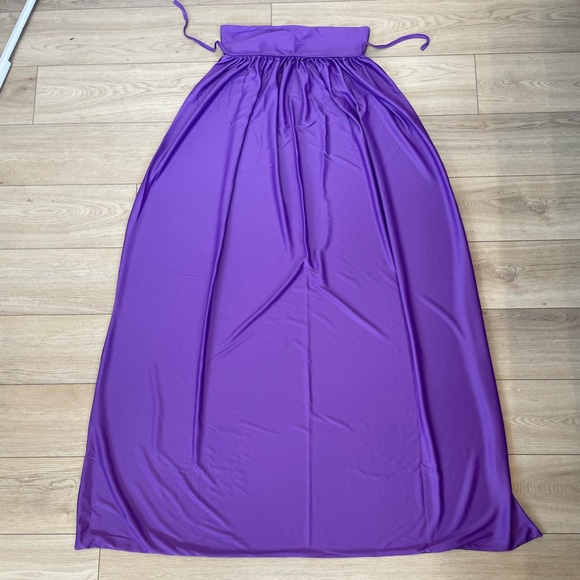 Vampire Cape 55In Costume Adult Collar Halloween Raven Cosplay, Dracula Purple - Picture 9 of 10